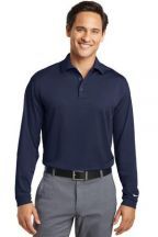 Nike Adult Tall Long Sleeve 5-ounce, 100% polyester Dri-FIT Stretch Tech Polo Shirt